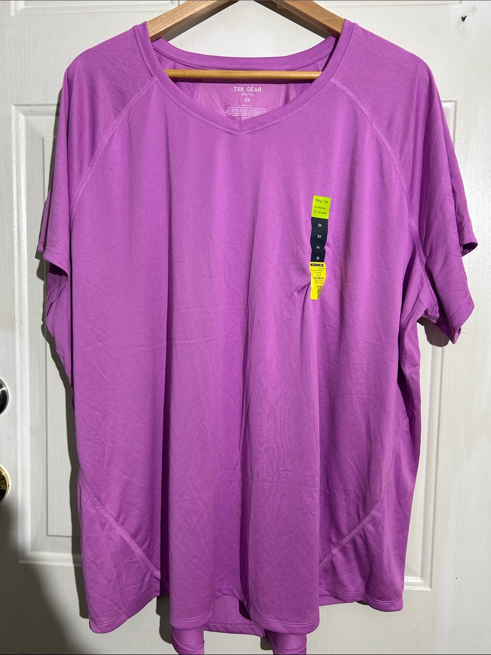 tek gear Ladies Lavender Performance Short Sleeve Tee